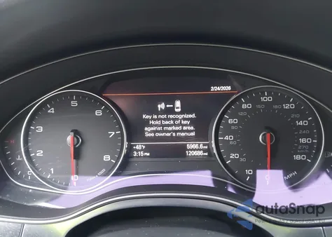 2015 Audi A6 2.0T Premium z USA, uszkodzony, nr VIN WAUDFAFC3FN022297